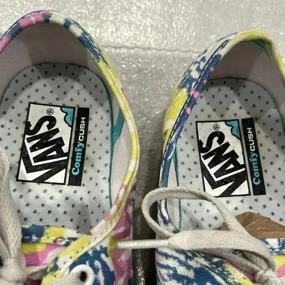 [US Men 8/US WMN 9.5]NWOT VANS Tie Dye  ComfyCush Sneakers - Picture 5 of 10